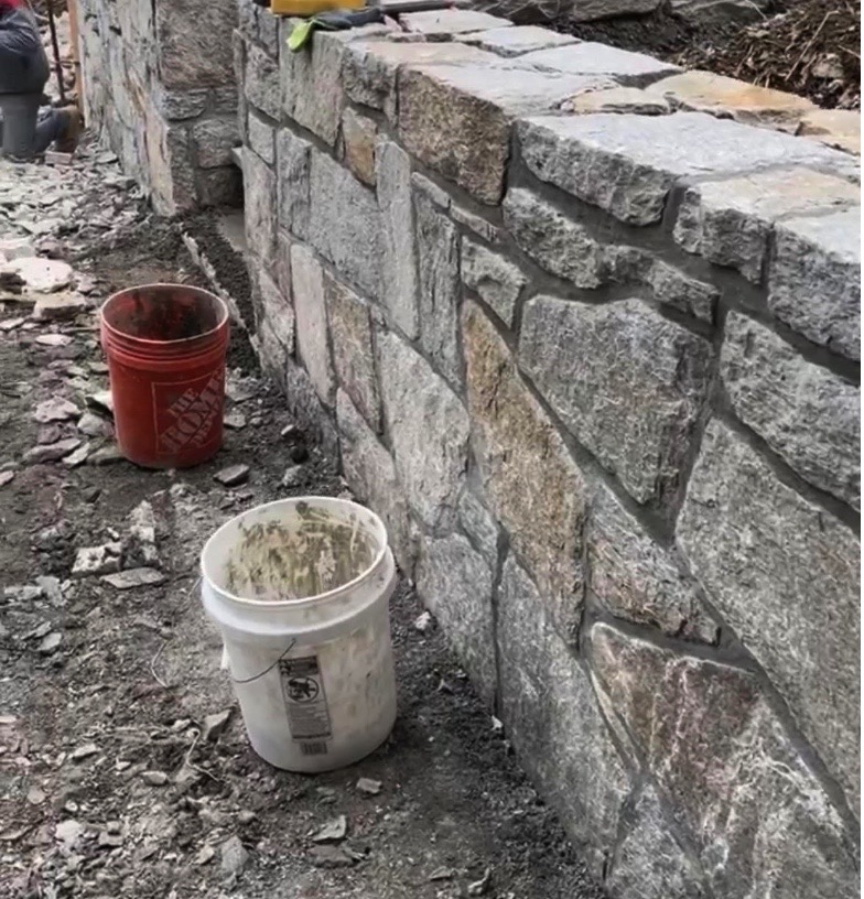 stone wall construction Fairfield ct