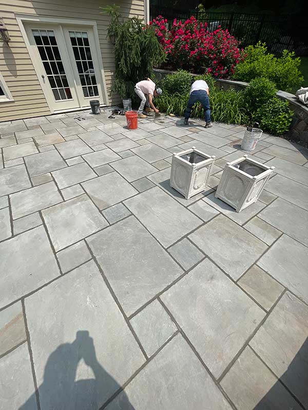 Blue Stone Patio Repair Greenwich CT